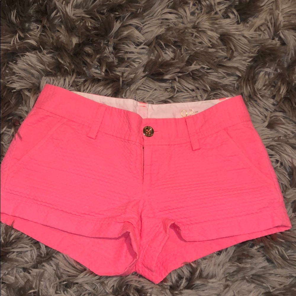 Pink Lily Pulitzer shorts size 0